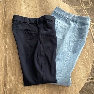 2pr Old Navy Pixie Pants, size 4